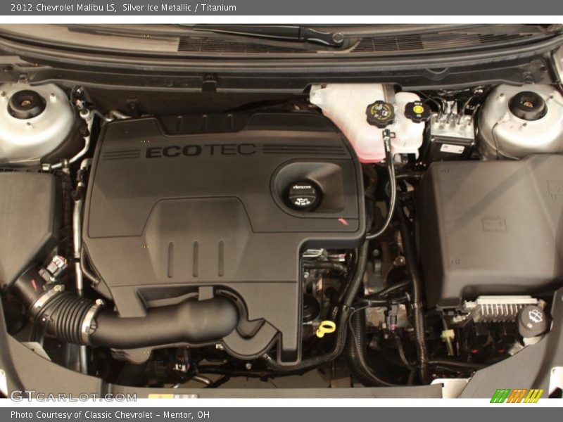 Silver Ice Metallic / Titanium 2012 Chevrolet Malibu LS