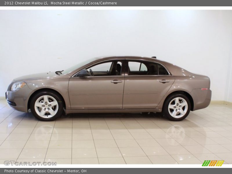 Mocha Steel Metallic / Cocoa/Cashmere 2012 Chevrolet Malibu LS