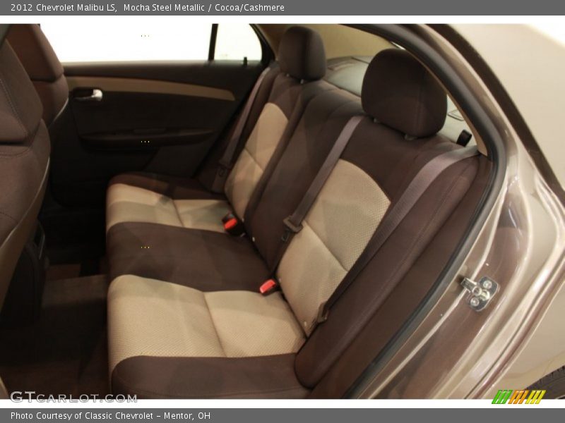 Mocha Steel Metallic / Cocoa/Cashmere 2012 Chevrolet Malibu LS