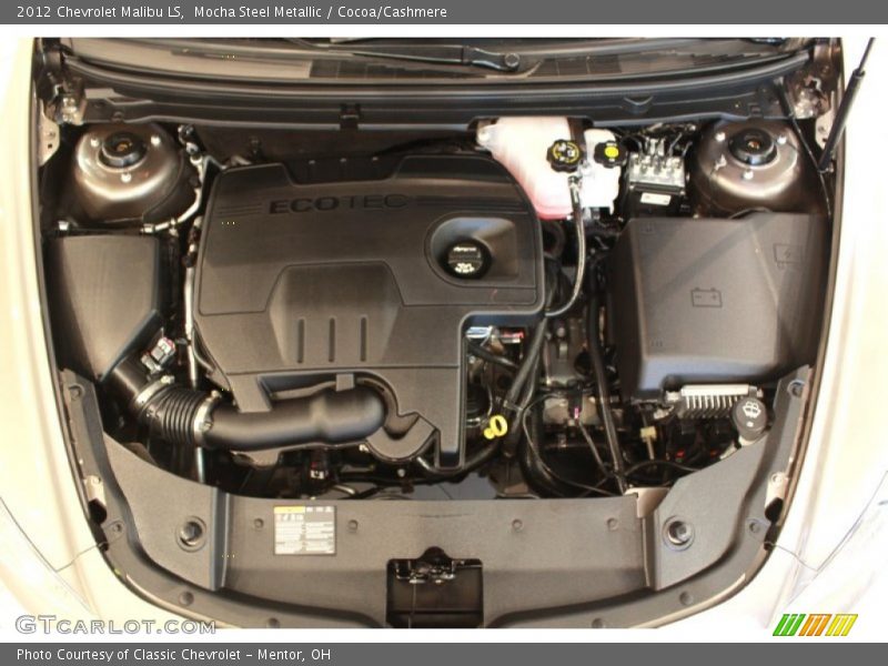 Mocha Steel Metallic / Cocoa/Cashmere 2012 Chevrolet Malibu LS