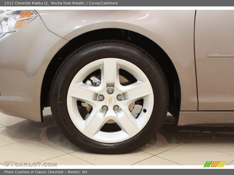 Mocha Steel Metallic / Cocoa/Cashmere 2012 Chevrolet Malibu LS