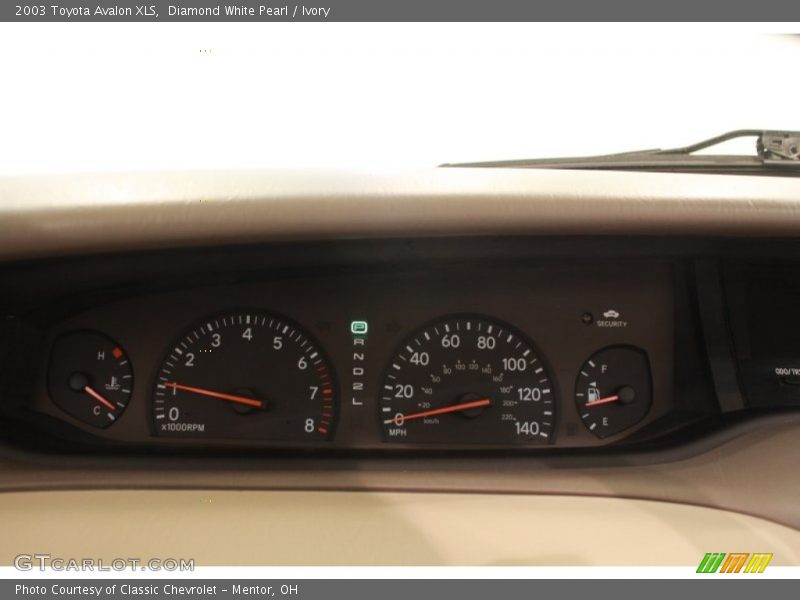  2003 Avalon XLS XLS Gauges