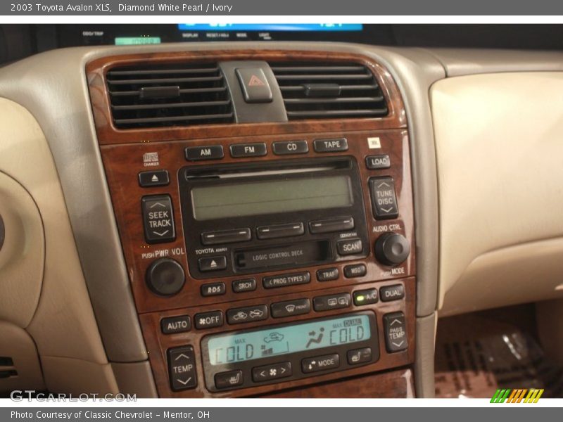 Controls of 2003 Avalon XLS
