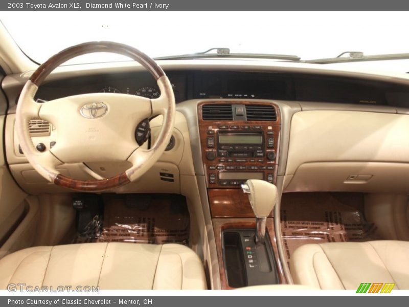 Dashboard of 2003 Avalon XLS