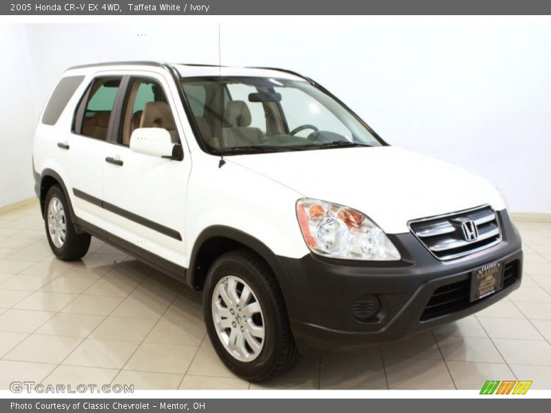 Taffeta White / Ivory 2005 Honda CR-V EX 4WD