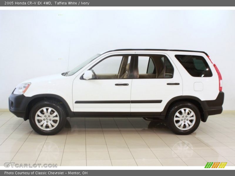 Taffeta White / Ivory 2005 Honda CR-V EX 4WD