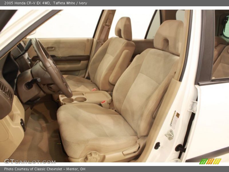Taffeta White / Ivory 2005 Honda CR-V EX 4WD