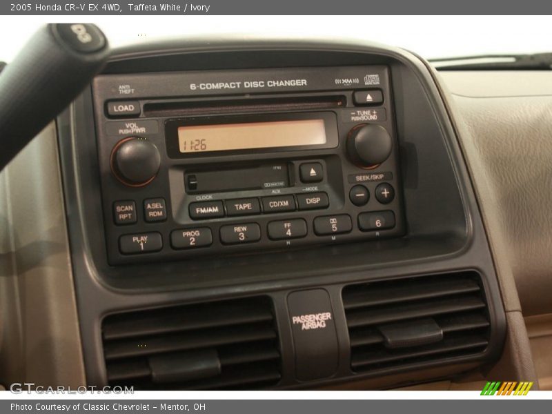 Taffeta White / Ivory 2005 Honda CR-V EX 4WD