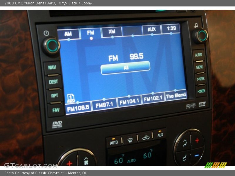 Onyx Black / Ebony 2008 GMC Yukon Denali AWD