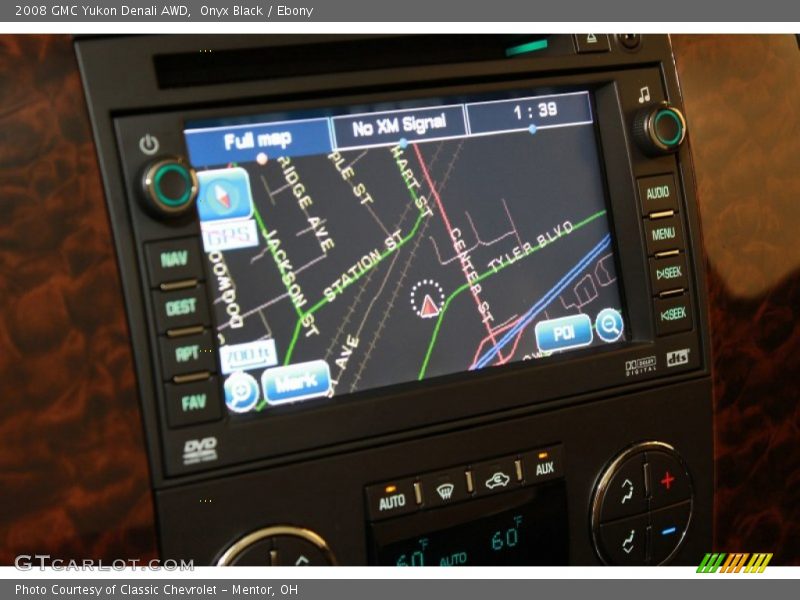 Onyx Black / Ebony 2008 GMC Yukon Denali AWD