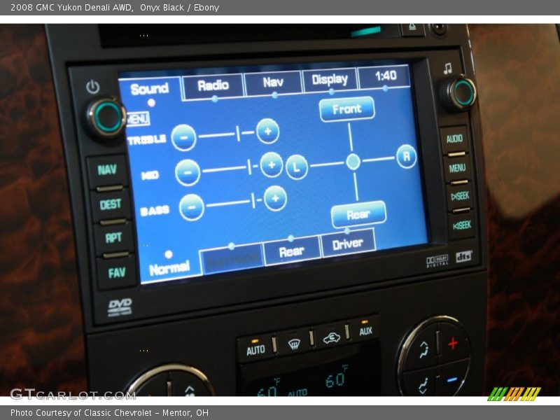 Onyx Black / Ebony 2008 GMC Yukon Denali AWD