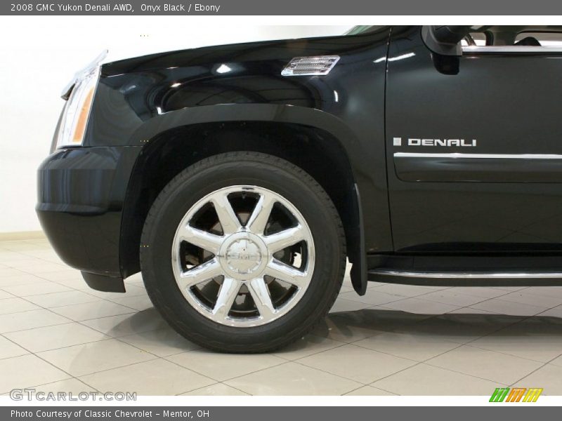 Onyx Black / Ebony 2008 GMC Yukon Denali AWD