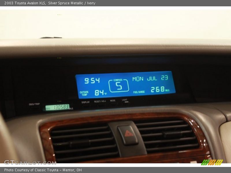 Silver Spruce Metallic / Ivory 2003 Toyota Avalon XLS