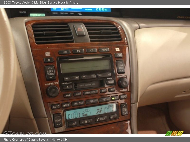 Controls of 2003 Avalon XLS