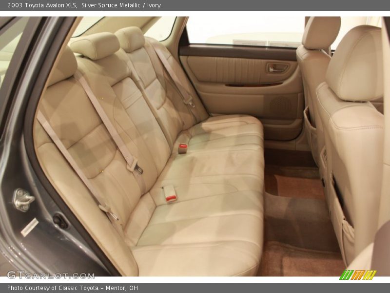 Rear Seat of 2003 Avalon XLS