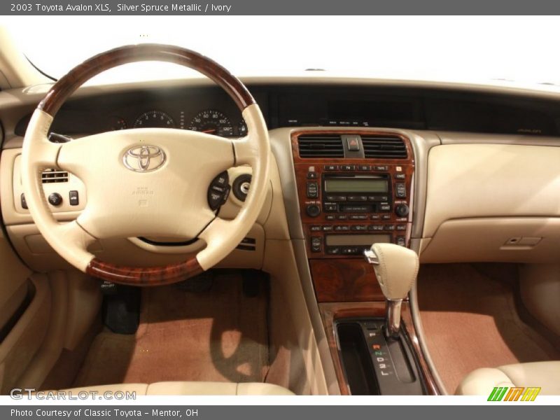 Dashboard of 2003 Avalon XLS