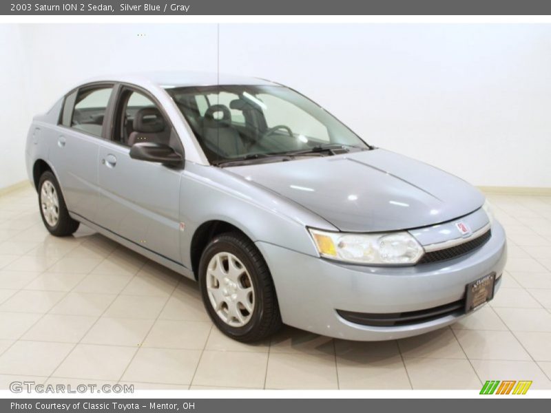 Silver Blue / Gray 2003 Saturn ION 2 Sedan