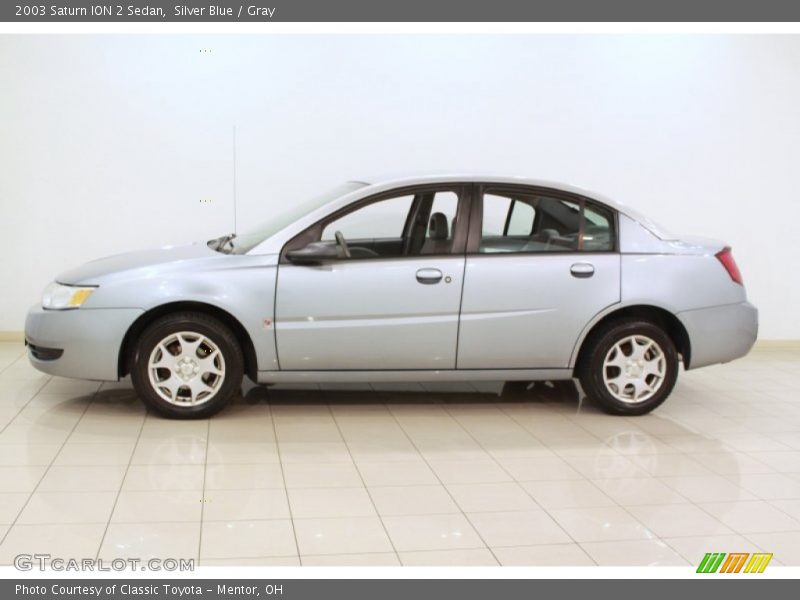 Silver Blue / Gray 2003 Saturn ION 2 Sedan