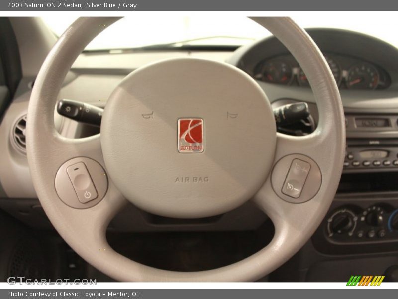 Silver Blue / Gray 2003 Saturn ION 2 Sedan