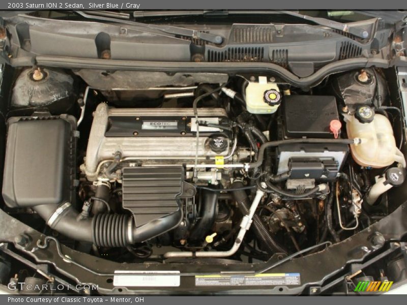 Silver Blue / Gray 2003 Saturn ION 2 Sedan