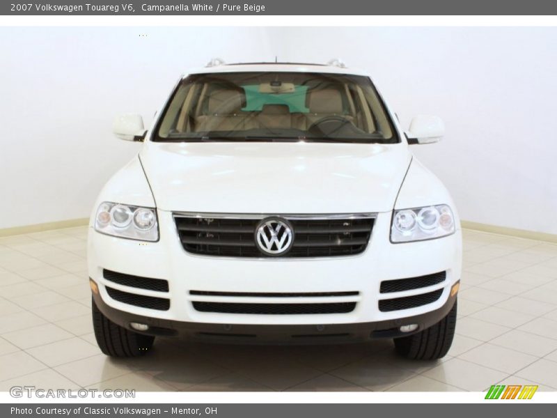 Campanella White / Pure Beige 2007 Volkswagen Touareg V6