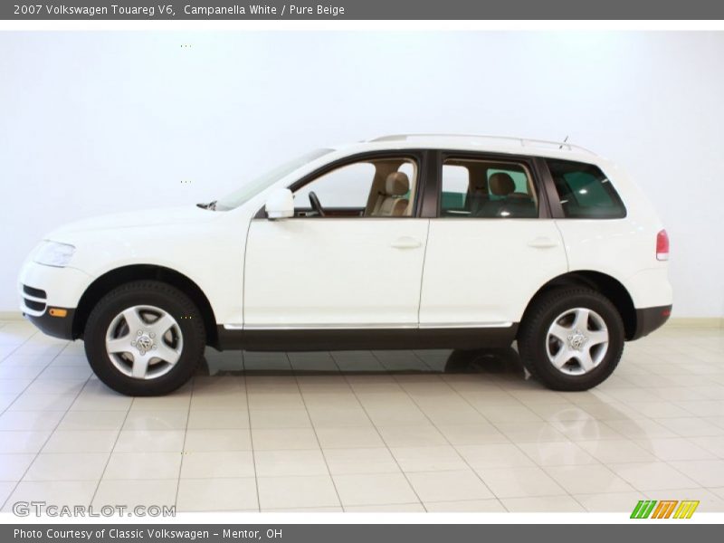 Campanella White / Pure Beige 2007 Volkswagen Touareg V6