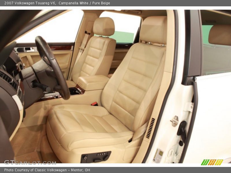 Campanella White / Pure Beige 2007 Volkswagen Touareg V6