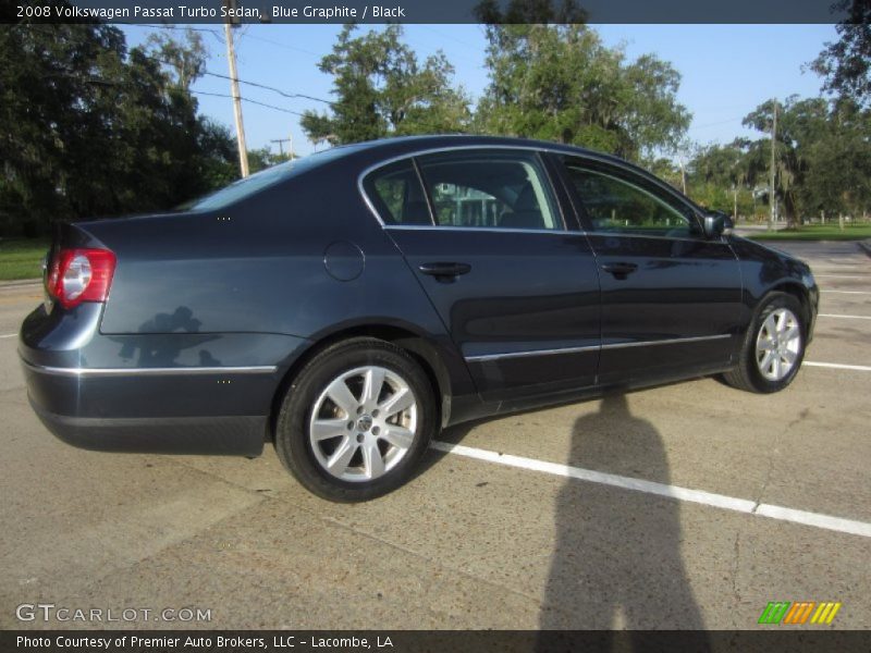 Blue Graphite / Black 2008 Volkswagen Passat Turbo Sedan