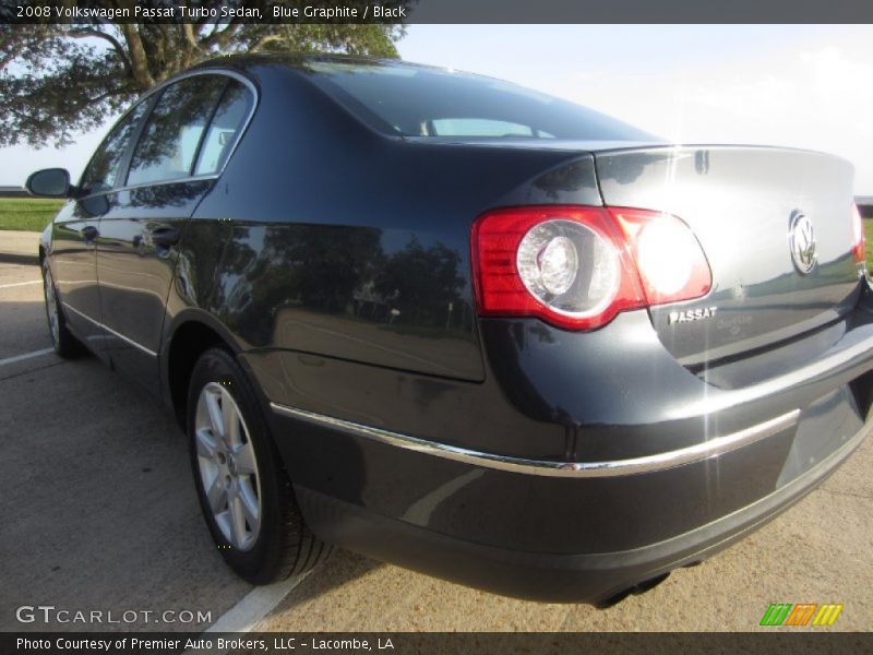 Blue Graphite / Black 2008 Volkswagen Passat Turbo Sedan