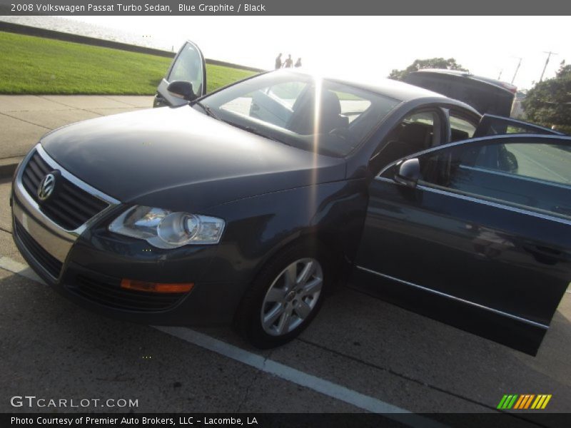 Blue Graphite / Black 2008 Volkswagen Passat Turbo Sedan