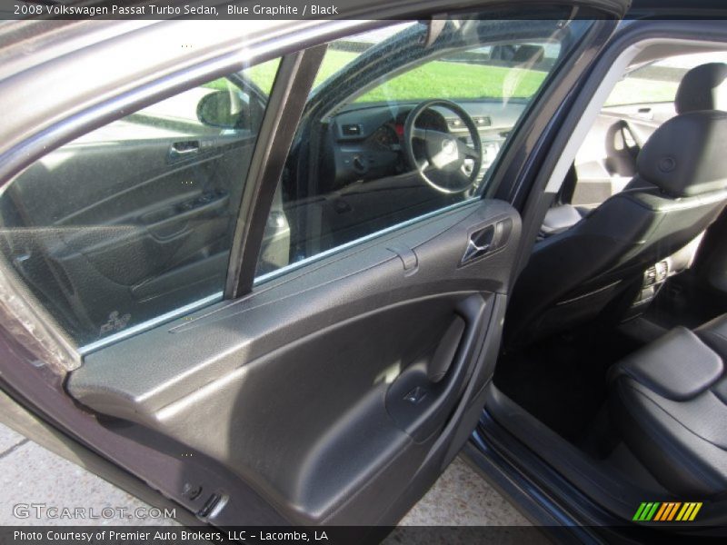 Blue Graphite / Black 2008 Volkswagen Passat Turbo Sedan