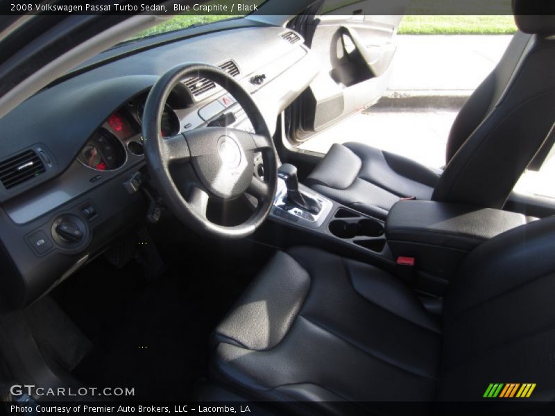 Blue Graphite / Black 2008 Volkswagen Passat Turbo Sedan