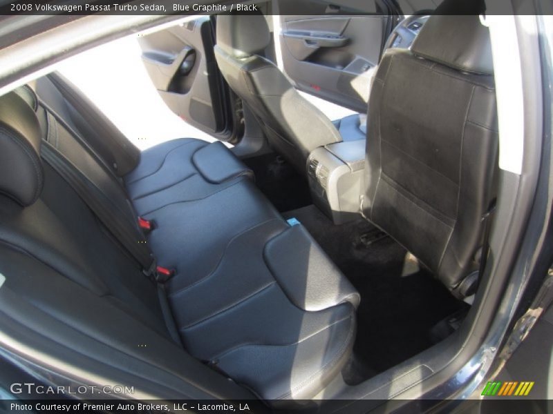 Blue Graphite / Black 2008 Volkswagen Passat Turbo Sedan