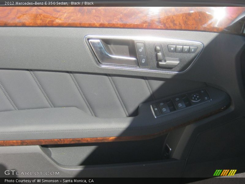 Black / Black 2012 Mercedes-Benz E 350 Sedan
