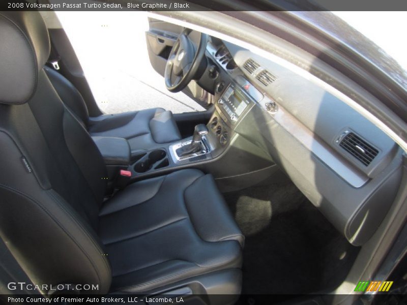 Blue Graphite / Black 2008 Volkswagen Passat Turbo Sedan
