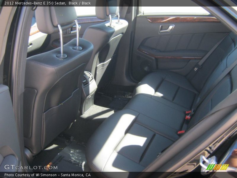 Black / Black 2012 Mercedes-Benz E 350 Sedan