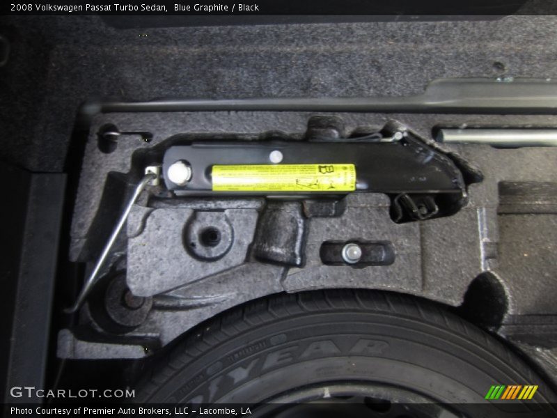 Blue Graphite / Black 2008 Volkswagen Passat Turbo Sedan