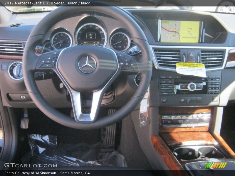 Black / Black 2012 Mercedes-Benz E 350 Sedan