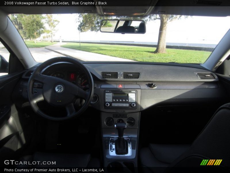 Blue Graphite / Black 2008 Volkswagen Passat Turbo Sedan
