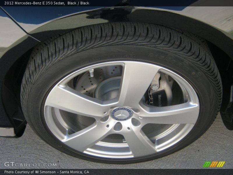 Black / Black 2012 Mercedes-Benz E 350 Sedan
