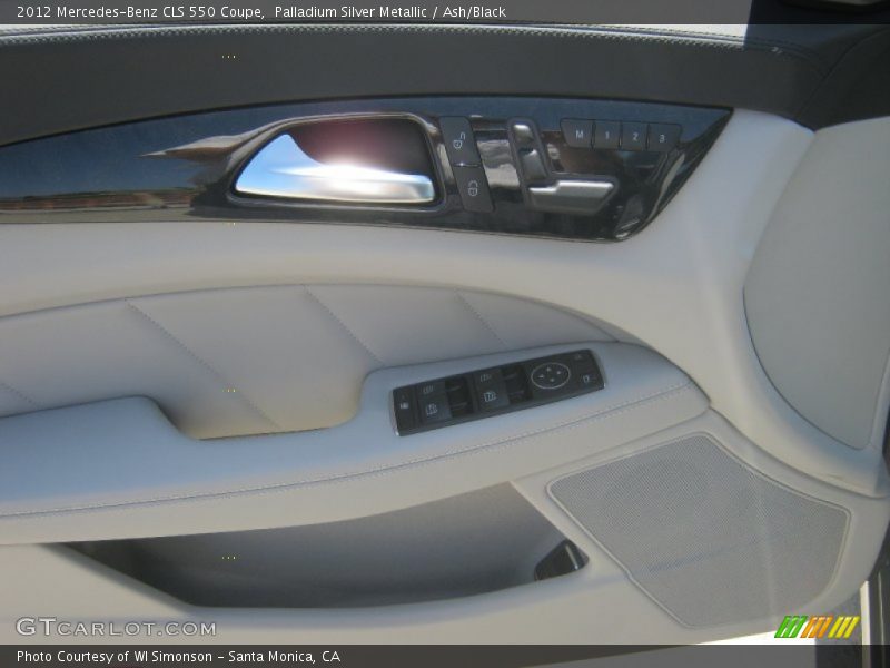 Palladium Silver Metallic / Ash/Black 2012 Mercedes-Benz CLS 550 Coupe