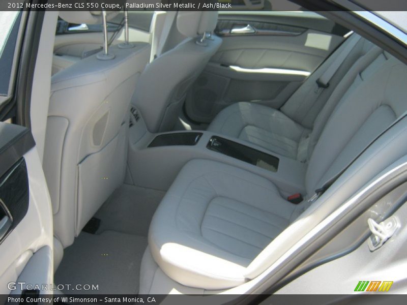 Palladium Silver Metallic / Ash/Black 2012 Mercedes-Benz CLS 550 Coupe