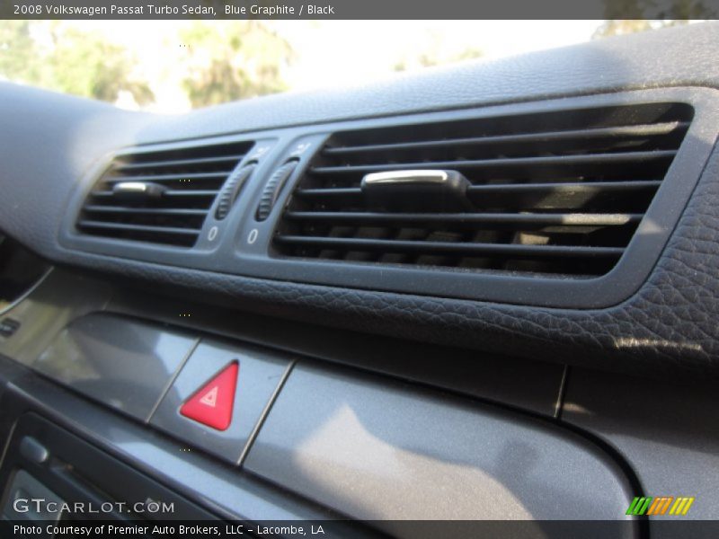 Blue Graphite / Black 2008 Volkswagen Passat Turbo Sedan