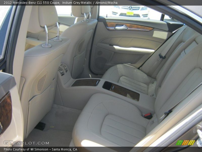 Indium Grey Metallic / Almond/Mocha 2012 Mercedes-Benz CLS 550 Coupe