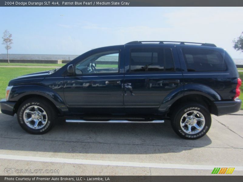 Patriot Blue Pearl / Medium Slate Gray 2004 Dodge Durango SLT 4x4