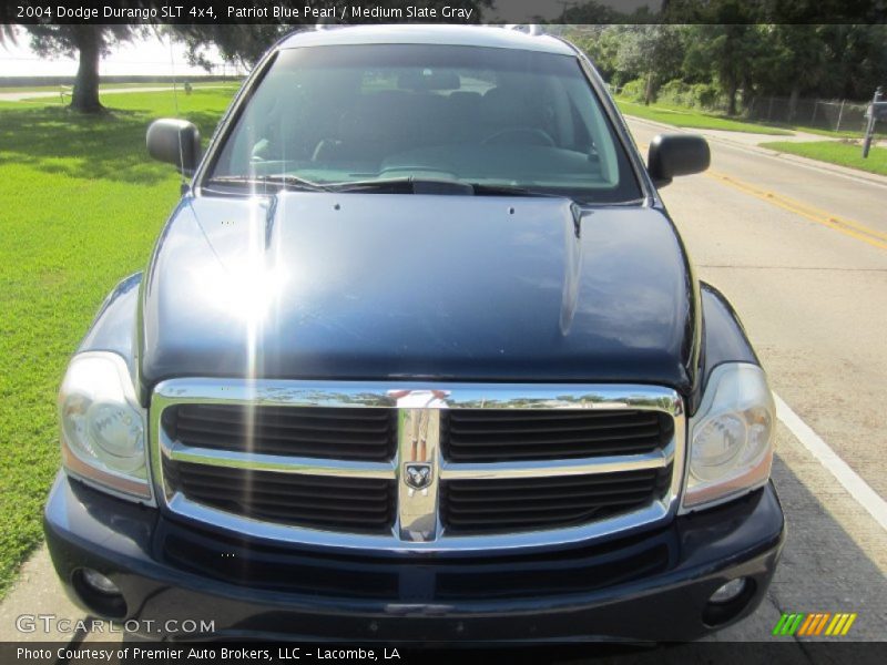 Patriot Blue Pearl / Medium Slate Gray 2004 Dodge Durango SLT 4x4