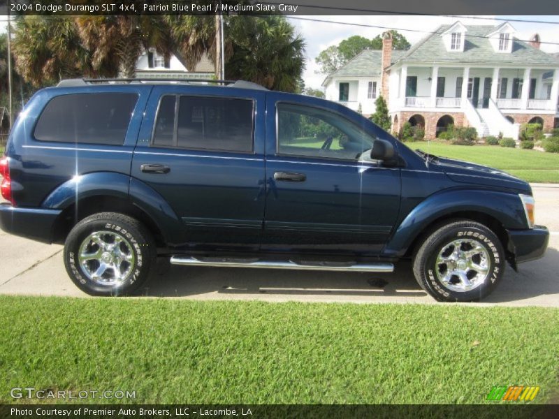 Patriot Blue Pearl / Medium Slate Gray 2004 Dodge Durango SLT 4x4