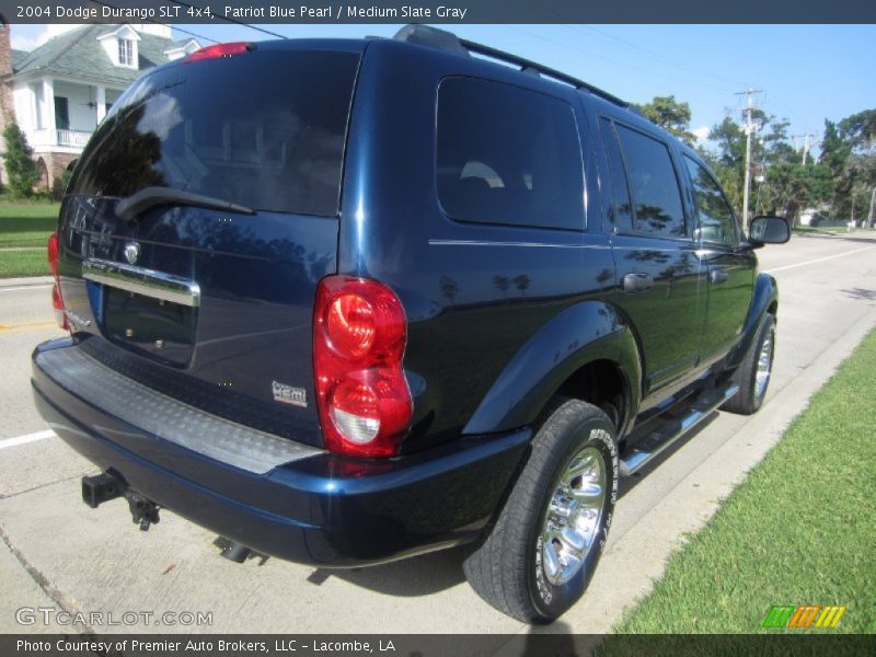 Patriot Blue Pearl / Medium Slate Gray 2004 Dodge Durango SLT 4x4