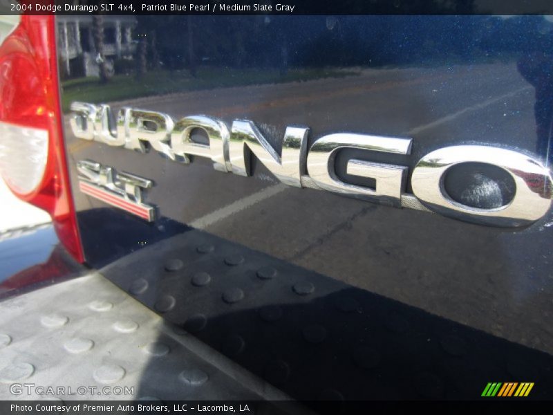 Patriot Blue Pearl / Medium Slate Gray 2004 Dodge Durango SLT 4x4