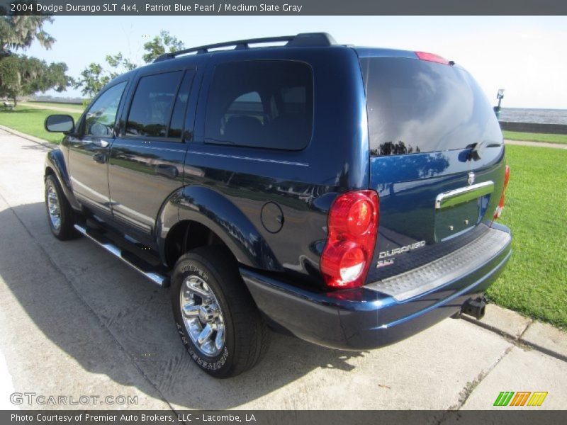 Patriot Blue Pearl / Medium Slate Gray 2004 Dodge Durango SLT 4x4
